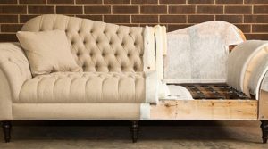 Как починить продавленный диван?